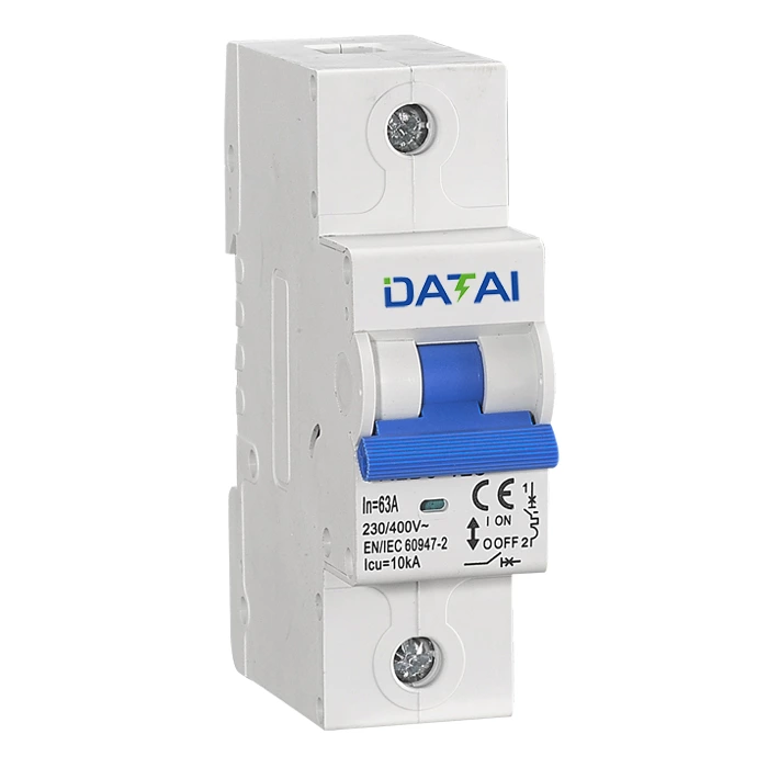 DTLB6-125 1P AC MCB（Mini circuit breaker)