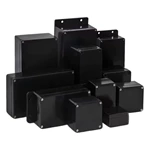 Waterproof Electrical Junction Plastic Box ABS F Series with Black