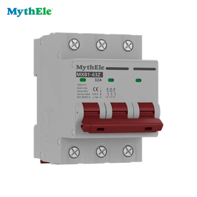 MXB1-63Z 3P DC MCB（Mini Circuit Breaker)