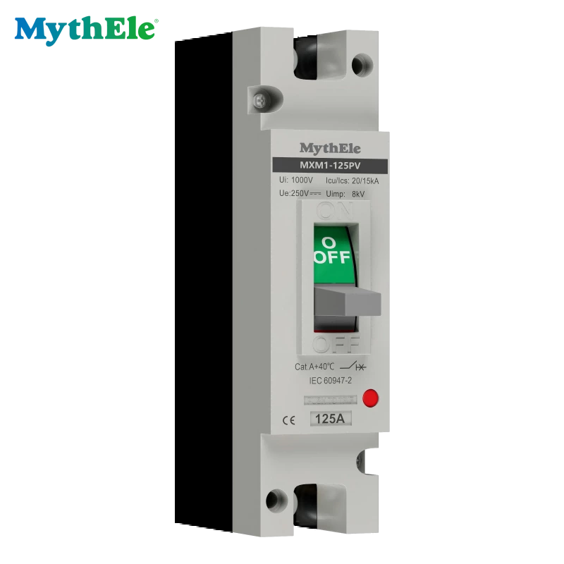 MXM1-125PV 1P DC MCCB（Moulded Case Circuit Breaker)