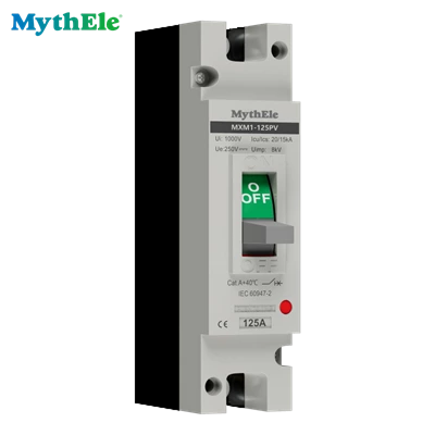 MXM1-125PV 1P DC MCCB（Moulded Case Circuit Breaker)