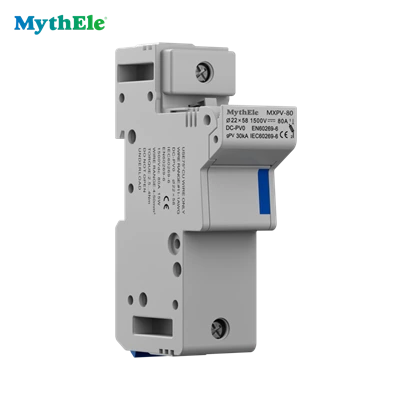 MXPV-80 DC1500V 80A 22x58MM Solar DC Fuse
