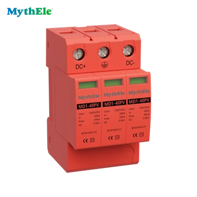 MD1-40PV 3P DC SPD(Surge Protective Device)