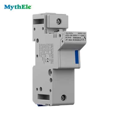 MXPV-125 DC1000V 125A 22x58MM Solar DC Fuse
