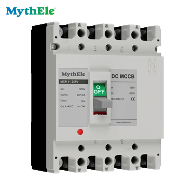 MXM1-125PV 4P DC MCCB（Moulded Case Circuit Breaker)