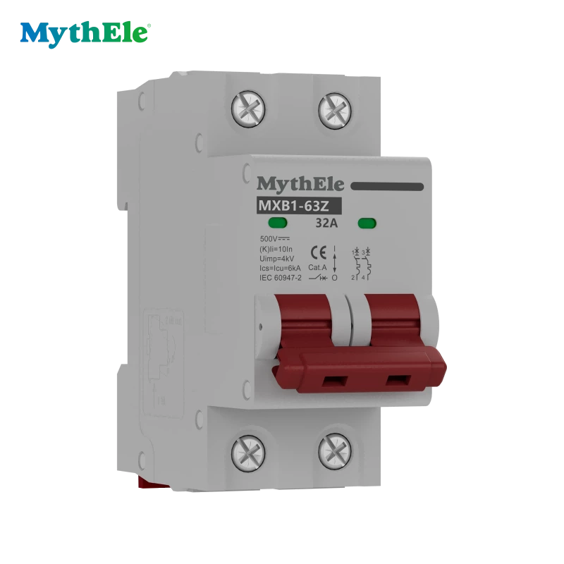 MXB1-63Z 2P DC MCB（Mini Circuit Breaker)