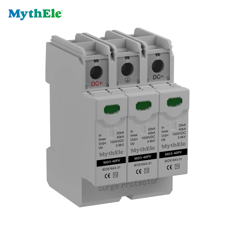 MD3-40PV 3P DC SPD(Surge Protective Device)