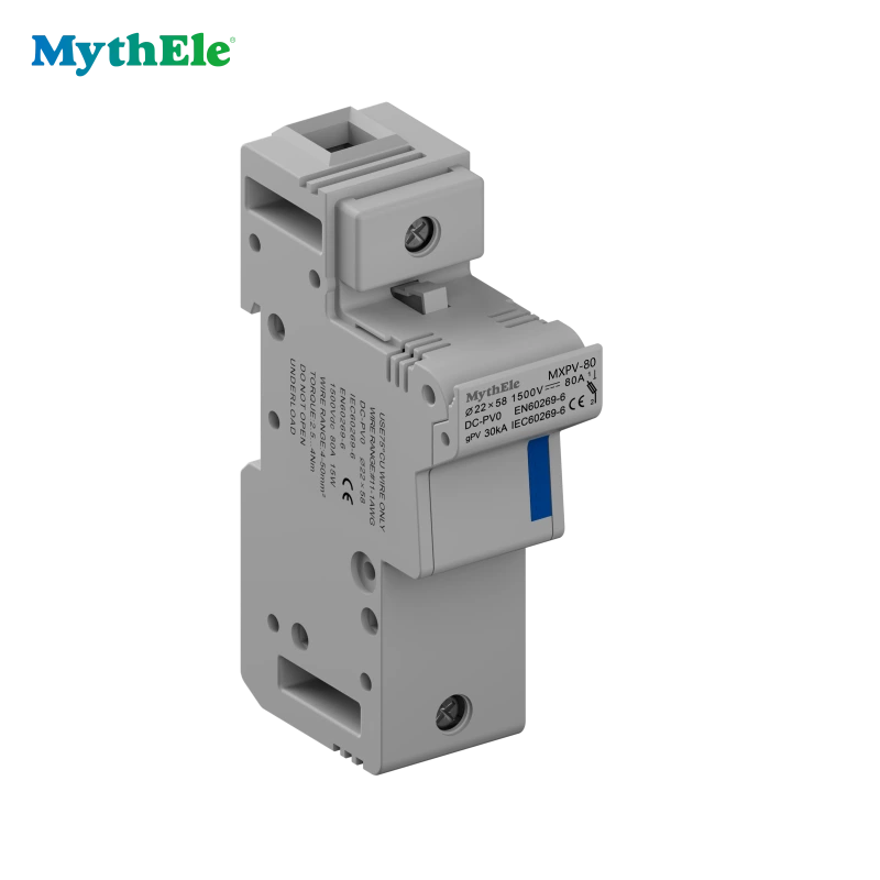 MXPV-80 DC1500V 80A 22x58MM Solar DC Fuse