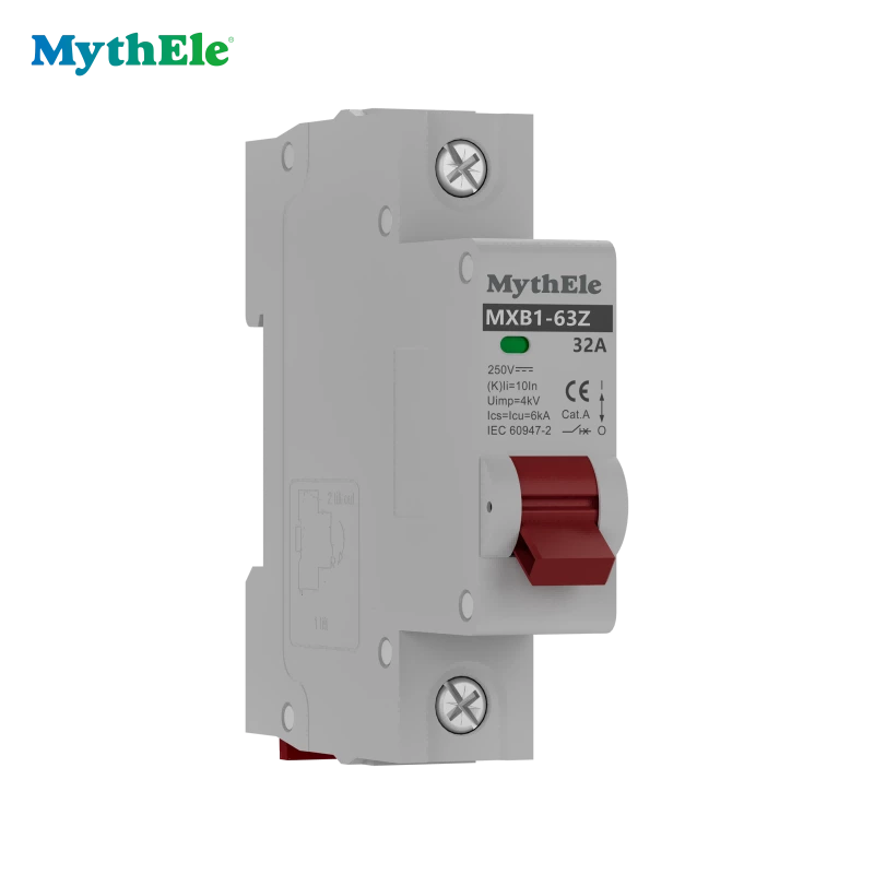 MXB1-63Z 1P DC MCB（Mini Circuit Breaker)