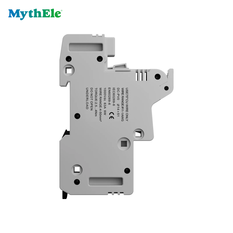 MXPV-63 DC1000V 50A 14x51MM Solar DC Fuse