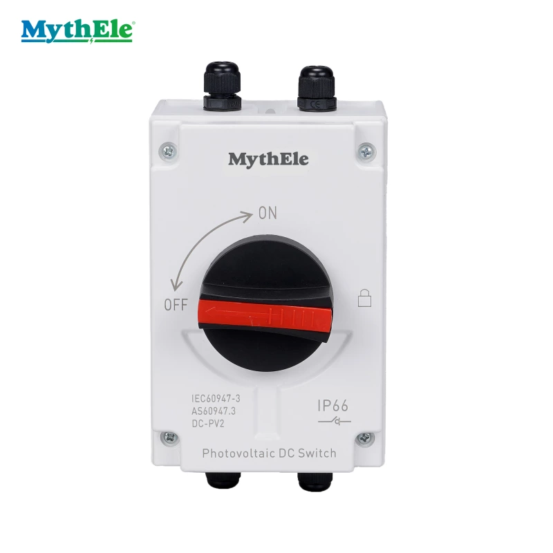 MXNQ-40 M12 IP66 Waterproof DC Isolator Switch