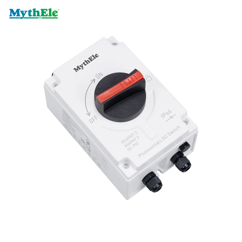 MXNQ-40 M12 IP66 Waterproof DC Isolator Switch