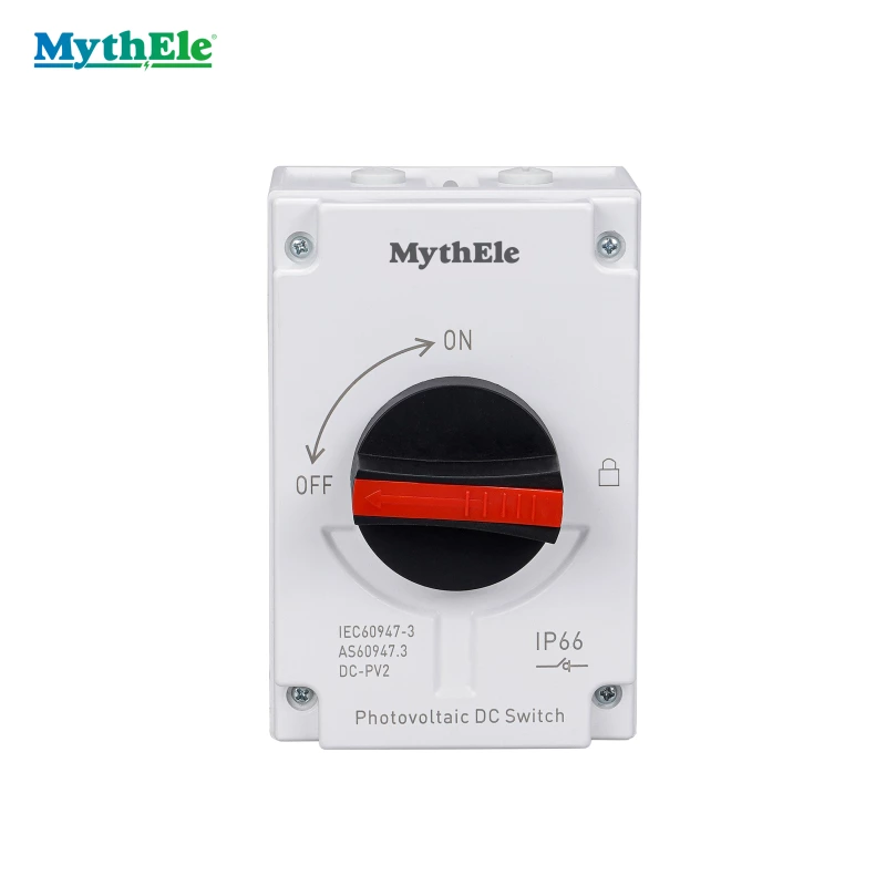 MXNQ-40 FM20 IP66 Waterproof DC Isolator Switch